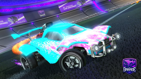A Rocket League car design from KayTow