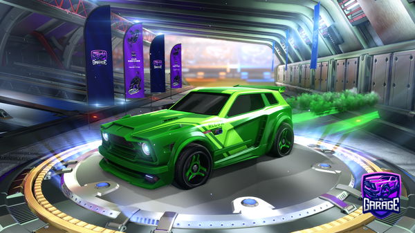 A Rocket League car design from slayzit