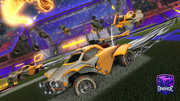 A Rocket League car design from MTGX