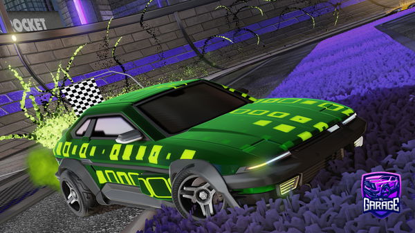 A Rocket League car design from tianelis