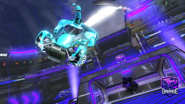 A Rocket League car design from TostaMaxHDMI