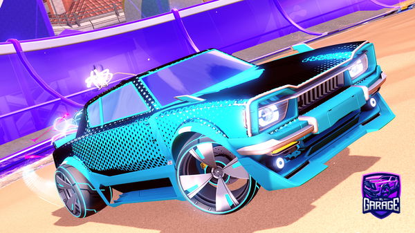 A Rocket League car design from UncleGary22