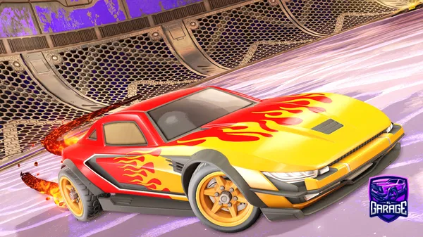 A Rocket League car design from Gizmoutatime