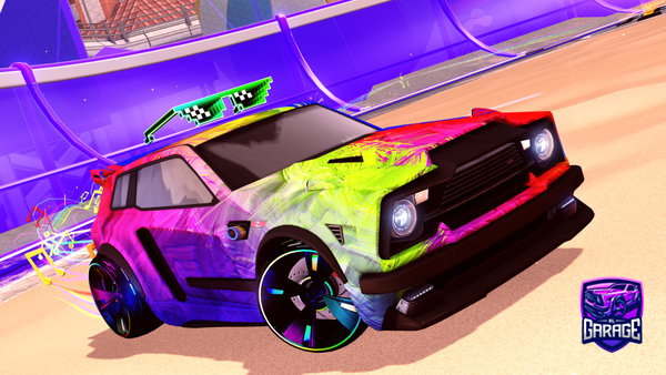 A Rocket League car design from Saud709XS