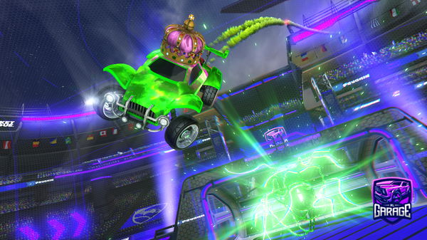 A Rocket League car design from Obamareal