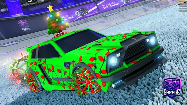 A Rocket League car design from Car-Designer