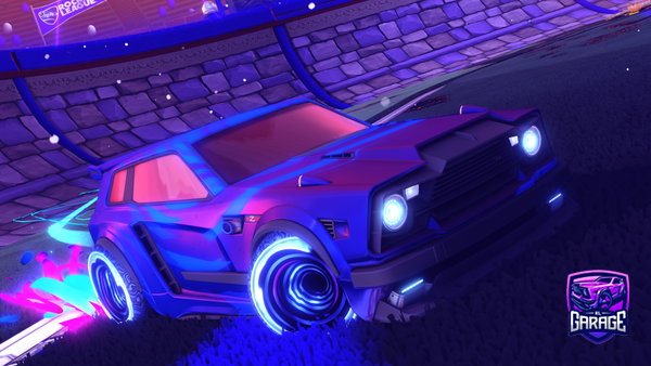 A Rocket League car design from MyNamesMario
