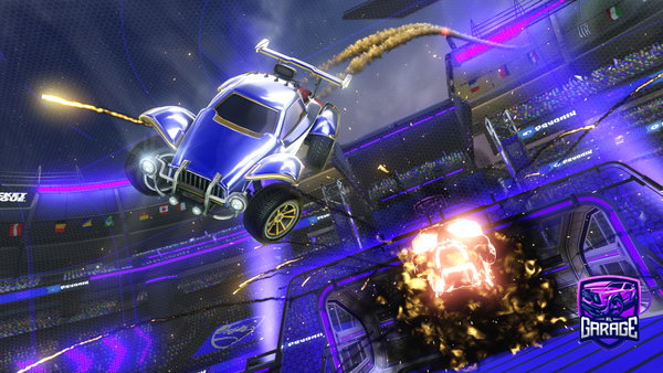 A Rocket League car design from JariR2
