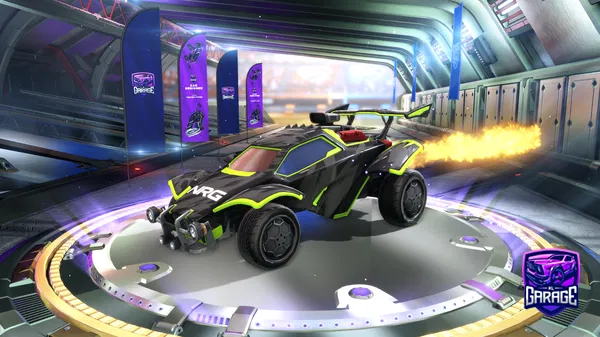 A Rocket League car design from Alpha_fish