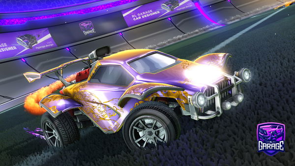 A Rocket League car design from peakzfr