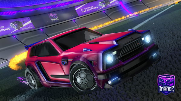 A Rocket League car design from AmaanTheGamerYt772XBOX