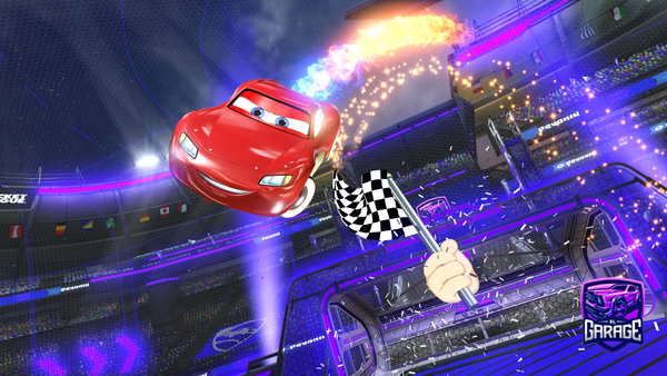 A Rocket League car design from Bussinwithrizz