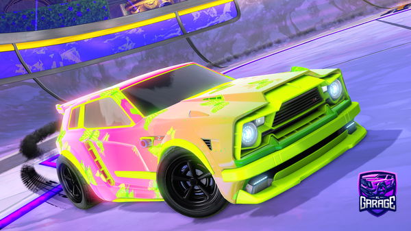 A Rocket League car design from Pipa_