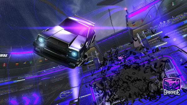 A Rocket League car design from DzoiK8