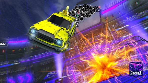 A Rocket League car design from k_2ej