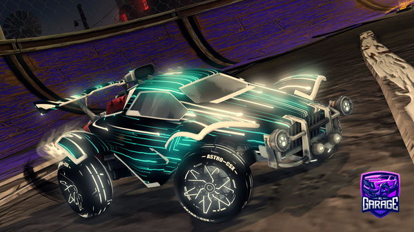 A Rocket League car design from Lightspeed422