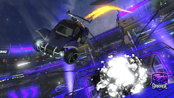 A Rocket League car design from dsh_