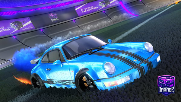 A Rocket League car design from Redddd