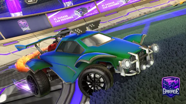 A Rocket League car design from 8goCrayzee