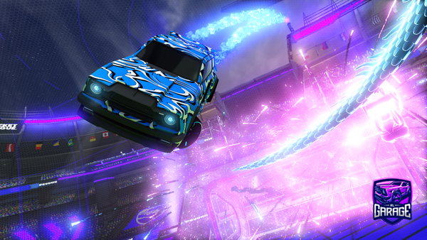 A Rocket League car design from Hauna