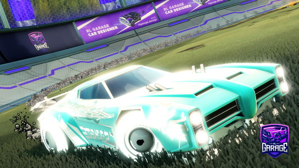 A Rocket League car design from WhiteKing