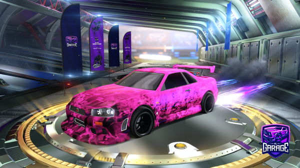 A Rocket League car design from unluckyy