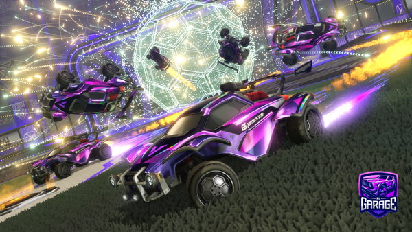 A Rocket League car design from batman69420