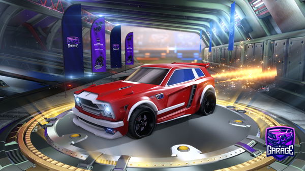 A Rocket League car design from XxrayoxX