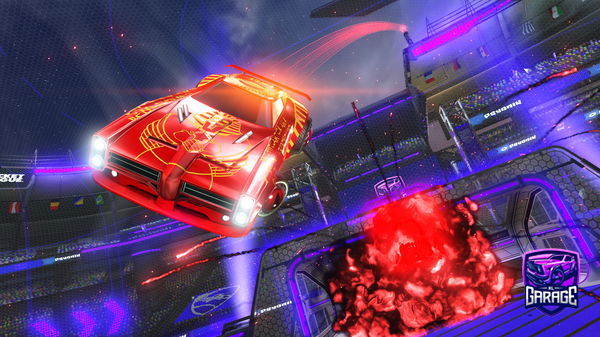 A Rocket League car design from Wave449