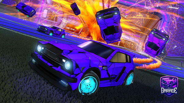 A Rocket League car design from GlacierRez