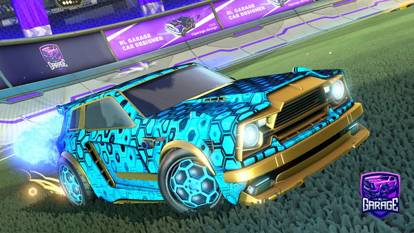 A Rocket League car design from Llama15