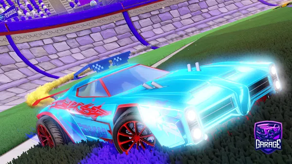 A Rocket League car design from Nunc