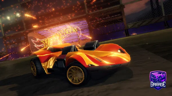 A Rocket League car design from MrRogers143