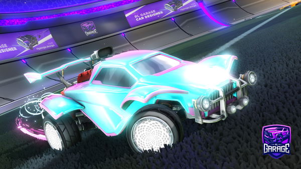 A Rocket League car design from JMarkall