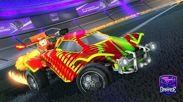 A Rocket League car design from Law07