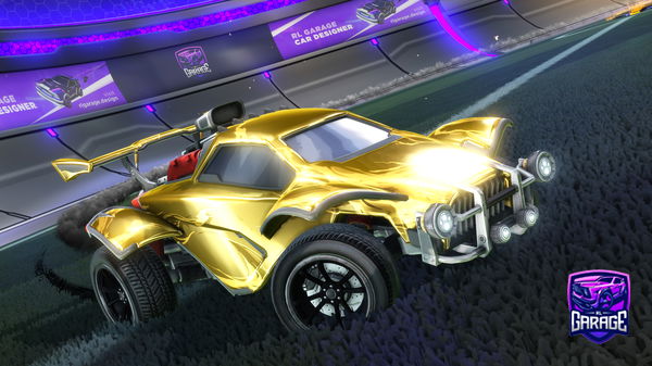 A Rocket League car design from Ludoxx2