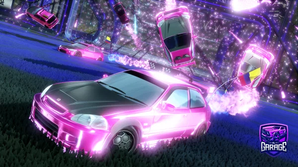 A Rocket League car design from Kipito21