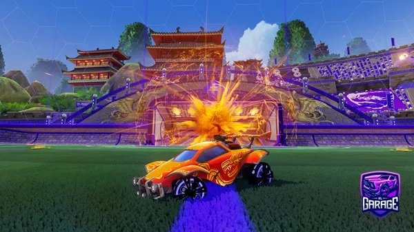 A Rocket League car design from JDGG77