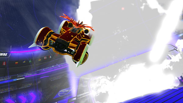 A Rocket League car design from Lava2warm