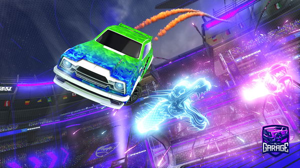 A Rocket League car design from johnwassandman