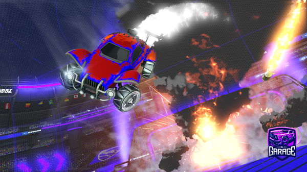 A Rocket League car design from Foba_