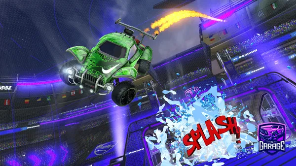 A Rocket League car design from jruked