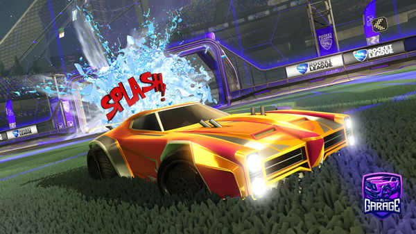 A Rocket League car design from Viran-1104