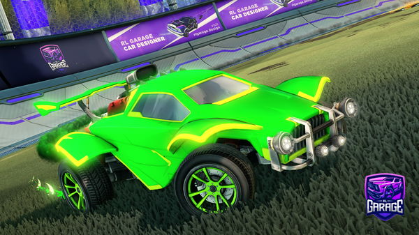 A Rocket League car design from Casparexe