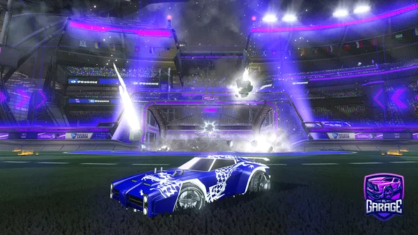 A Rocket League car design from blehhhahahdjdid