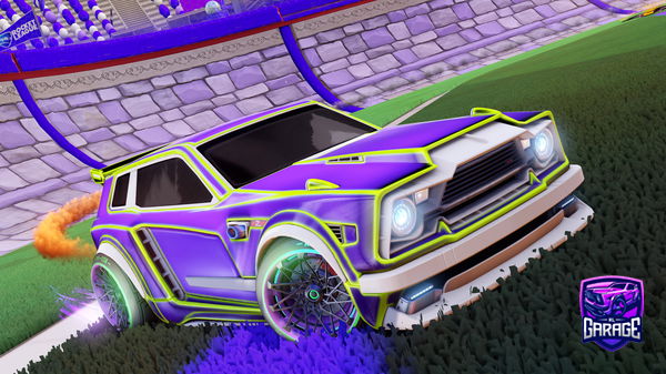 A Rocket League car design from Zoey07
