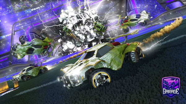 A Rocket League car design from Chubmaster5
