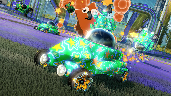 A Rocket League car design from irosario78