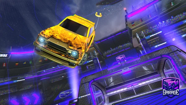 A Rocket League car design from Hxllxw