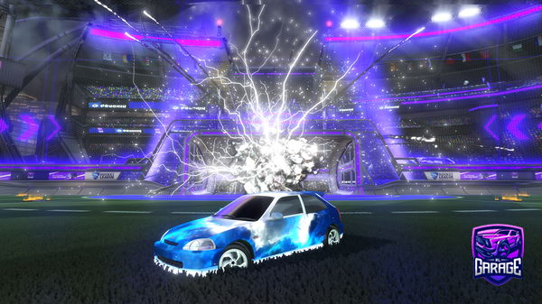 A Rocket League car design from eyezayyuh